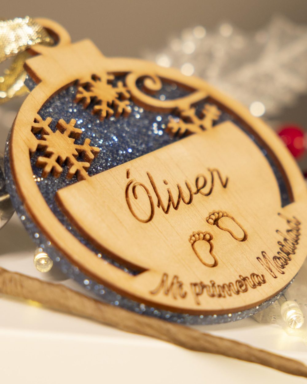 Bola de Navidad personalizada Mi Primera Navidad