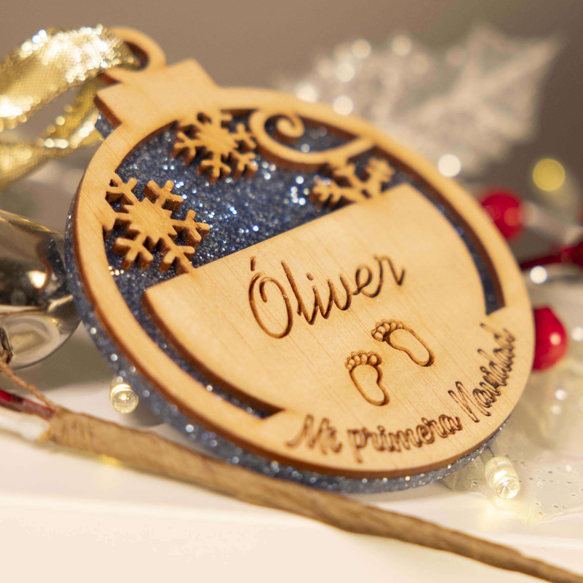 Bola de Navidad personalizada Mi Primera Navidad