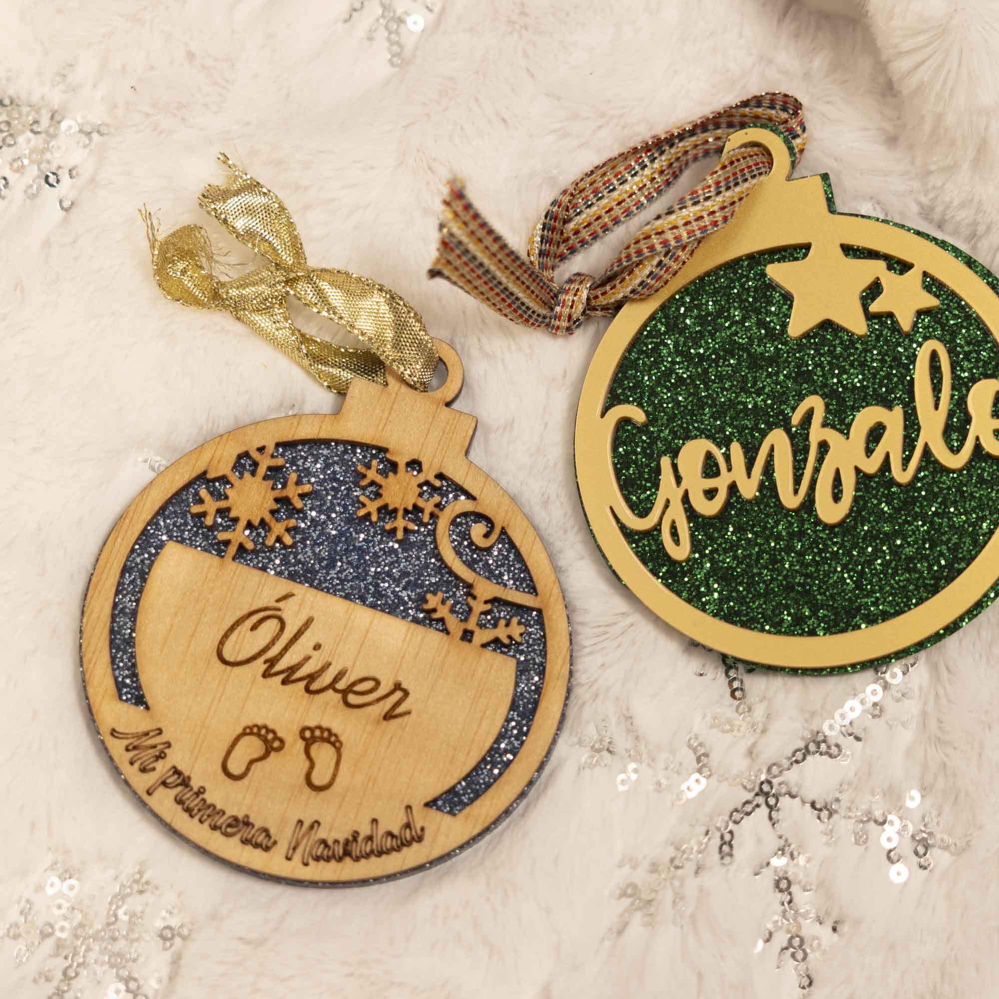Bola de Navidad personalizada Mi Primera Navidad - Imagen 4