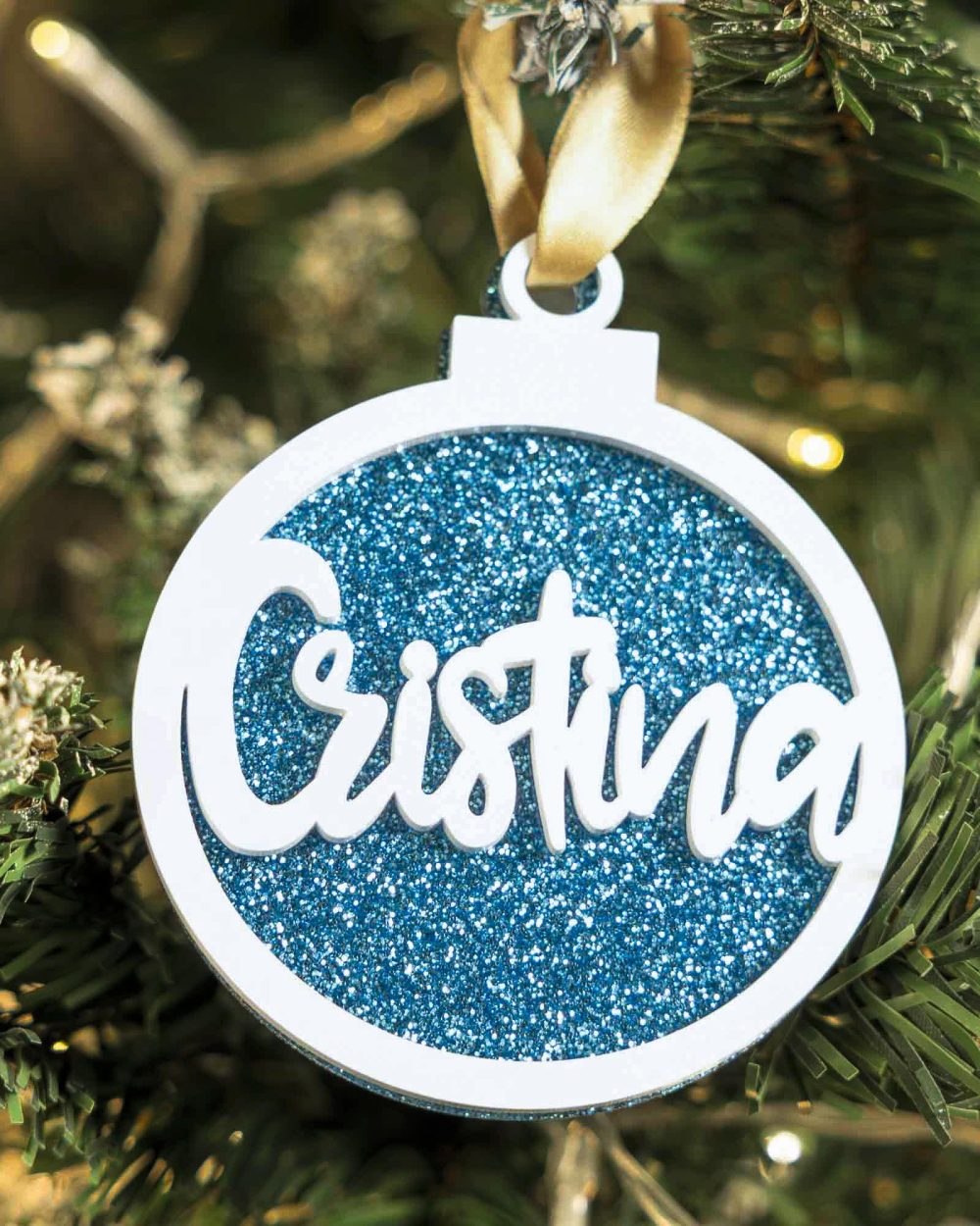 Bola de navidad personalizada