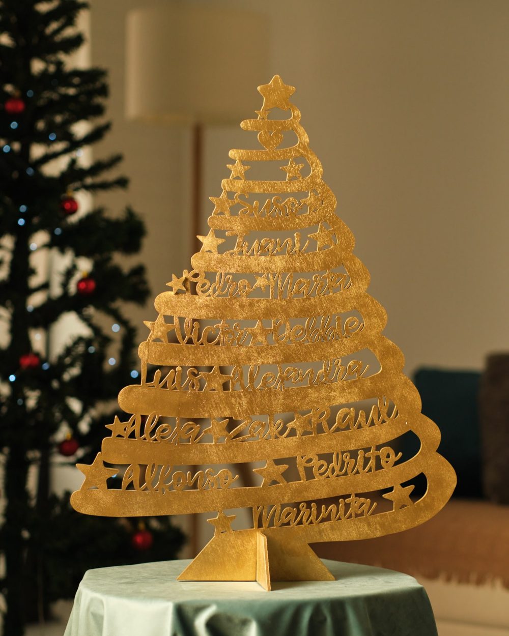 Árbol personalizado de tamaño grande 67cm de alto