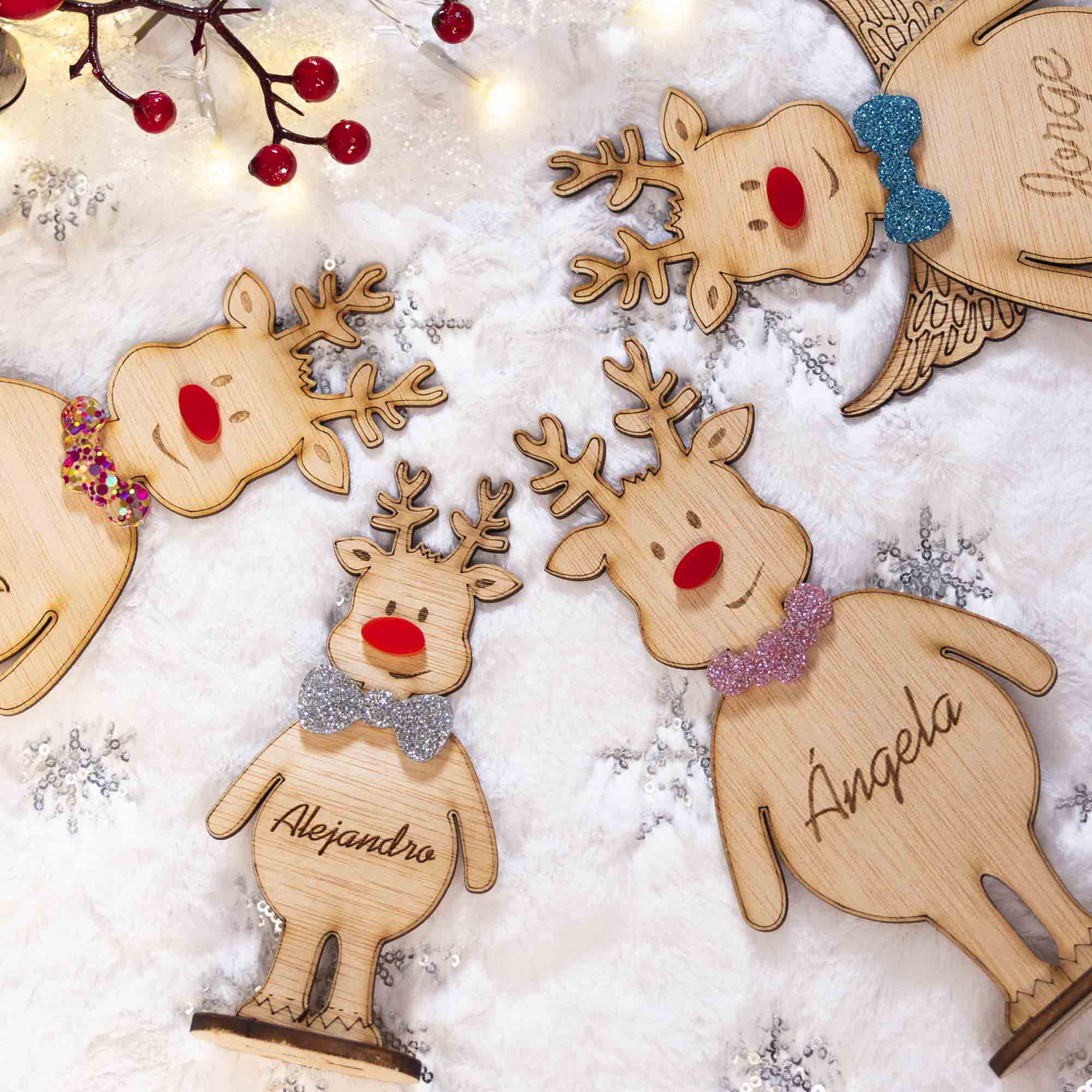 Familia de Renos Personalizada - Imagen 3